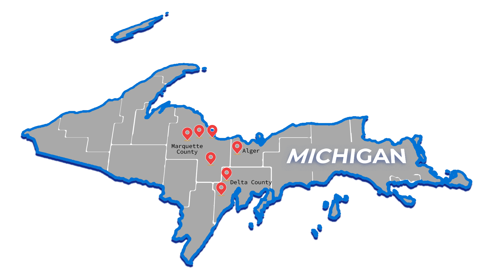 Cornerstone Service Area Map